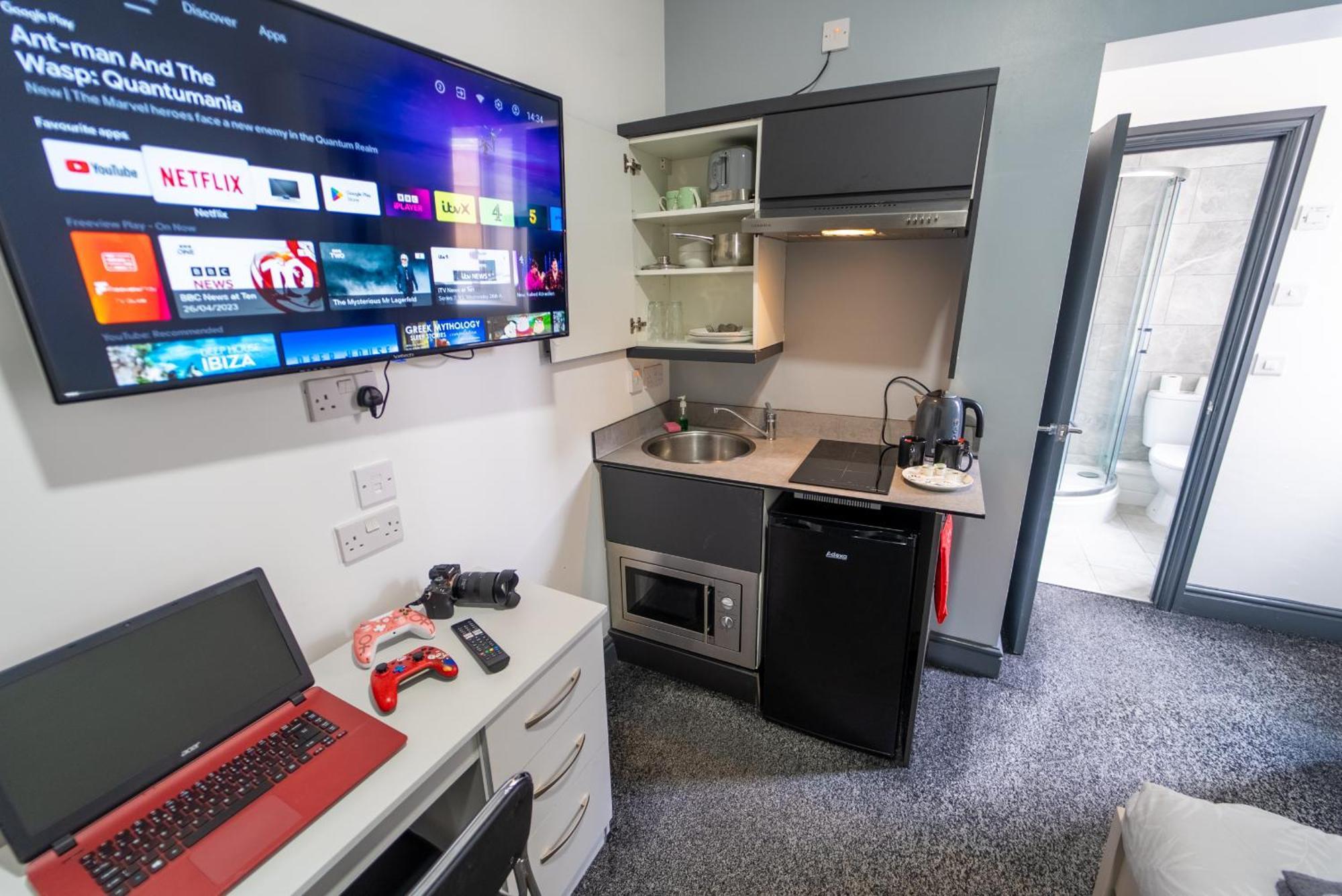 Free Parking Cosy Studios Close To City And Qe And Uob! Бірмінгем Номер фото
