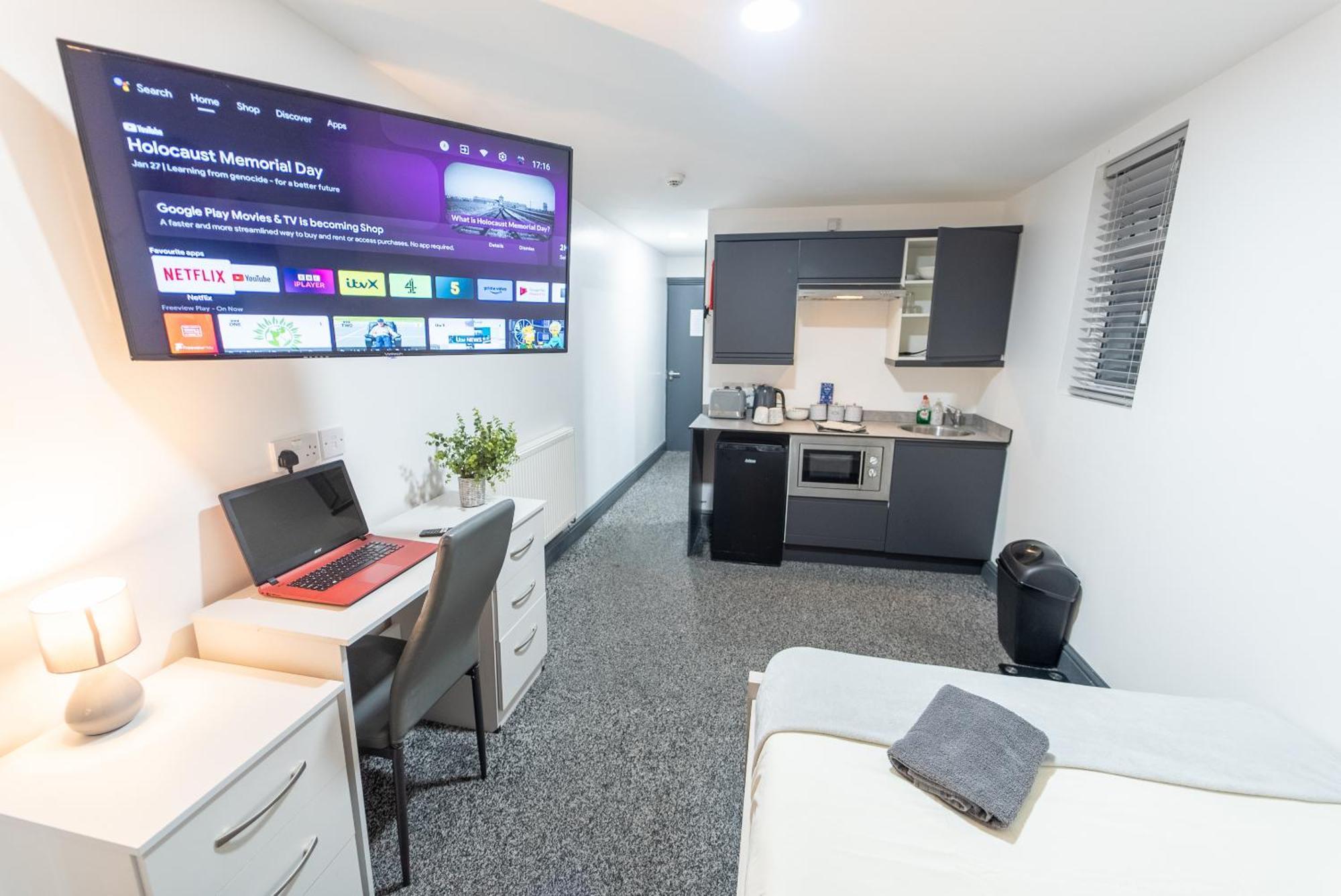 Free Parking Cosy Studios Close To City And Qe And Uob! Бірмінгем Номер фото